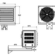 UMAYGAZ Doğalgazlı Sıcak Hava Üretici 15KW
